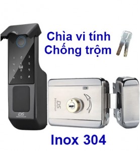 Khóa Cổng Vân Tay Chống Nước DS SG101