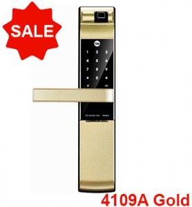 Khóa Cửa Thông Minh Yale YDM 4109A Gold