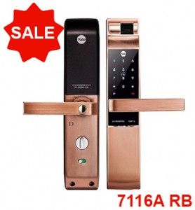Khóa Cửa Thông Minh Yale YDM7116A RB