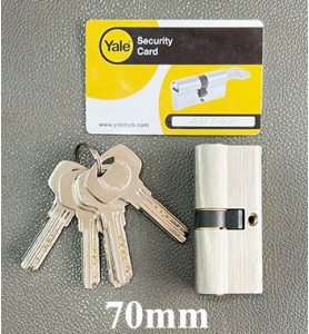 Ruột Khóa Yale 2 Đầu Chìa 70mm 1000 Series Chìa Vi Tính
