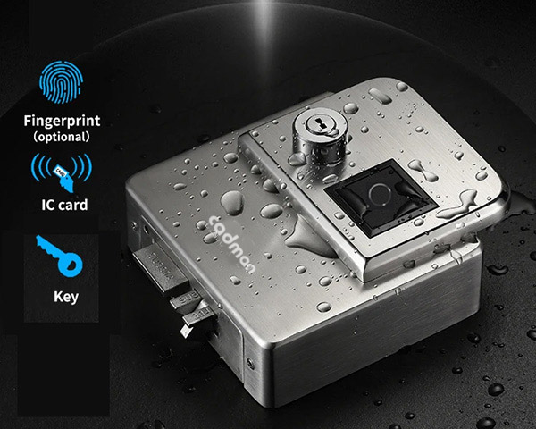 khóa cổng vân tay 2 chiều chống nước ty23