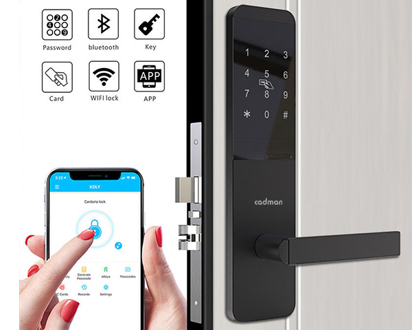 khóa điện tử khách sạn cadman cp01