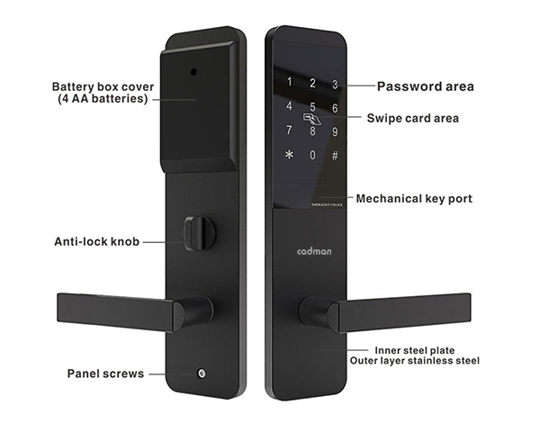 khóa khách sạn cadman cp01