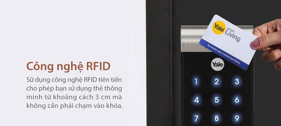 khóa thẻ từ yale ydr3110