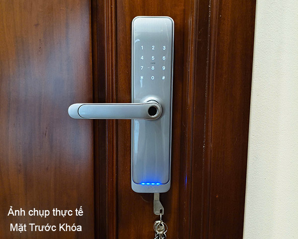 khóa vân tay cửa gỗ cao cấp
