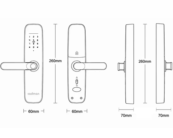 Khóa vân tay wifi ttlock