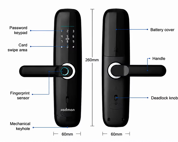 khóa cửa thông minh wifi ttlock